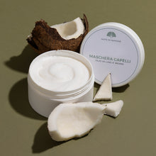 Carica l'immagine nel visualizzatore di Gallery, MASCHERA CAPELLI Olio di Canapa e Ricino