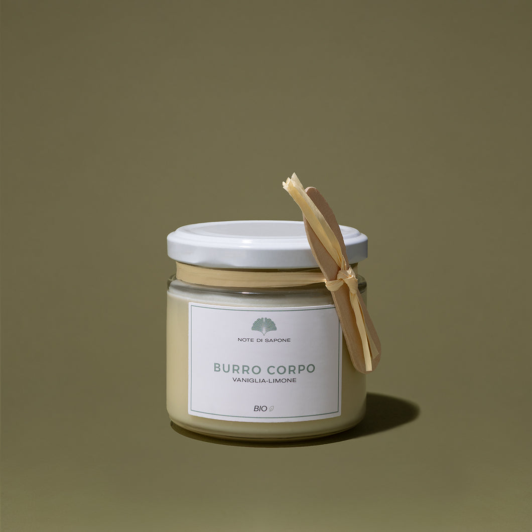 BURRO CORPO  Limone e Vaniglia