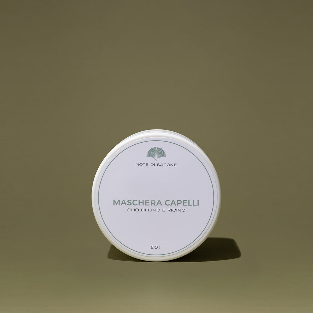 MASCHERA CAPELLI Olio di Canapa e Ricino